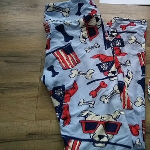 OS Lularoe dog leggings